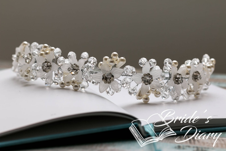 Bridal Wreath wedding hair accessories confirmation hair accessories bohemian headband