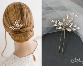 1pc Bridal hair pin, Pearl Hair pin, vintage hair jewelry, bridal hairpiece, wedding hair pin