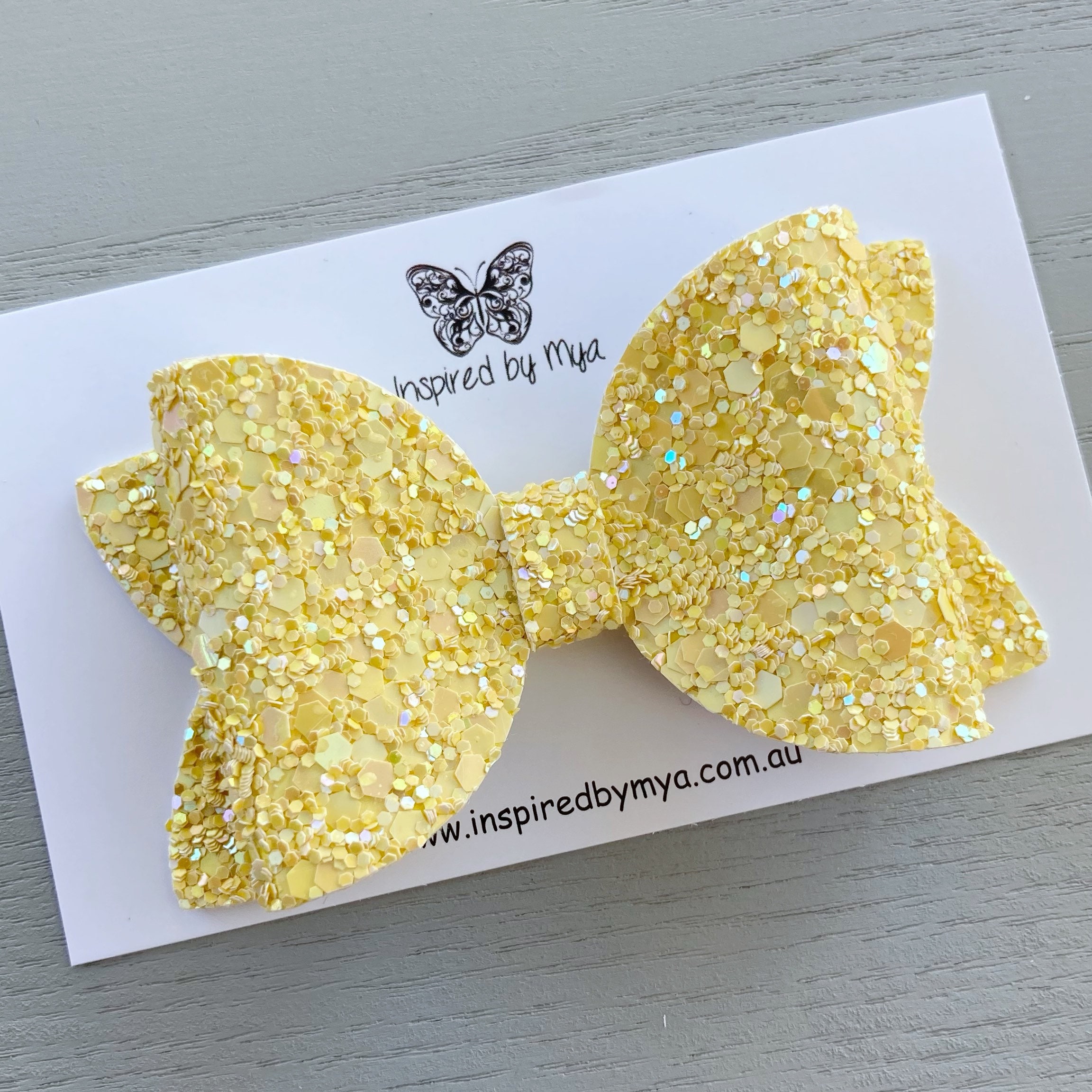 Newborn photo Bow Alligator Clip Photography Prop Nylon Headband Infant,Toddler Child Hair Bow Glitter and Tulle Faux Leather Hair Bow