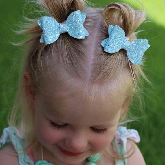 Baby Hair Clips 40pcs Baby Girls Hair Bows Fully Covered Ribbon