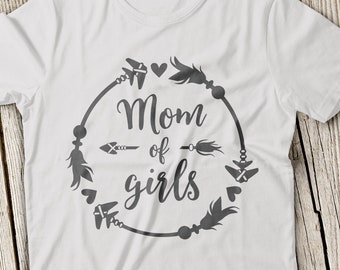 Mom of girls svg Best Mom svg Mom of girls svg file Mother's Day svg Best Mom svg Gift For Mothers Day svg Worlds Best Mom svg Best Mom svg