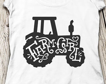 Farm svg, Farm Girl svg, Future farmer svg, Farmer girl svg, Farm SVG file, Country Farm girl Svg Tractor svg file Tractor svg Farmer svg