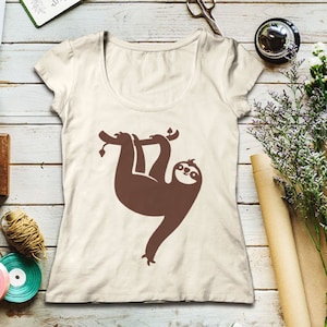 Sloth SVG bicycle shirt bundle. Just A Girl Who Loves Sloths Sloth Cricut Cut file