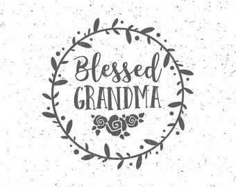 Blessed Mom svg Blessed Mom SVG file Mom svg Best Mom svg | Etsy