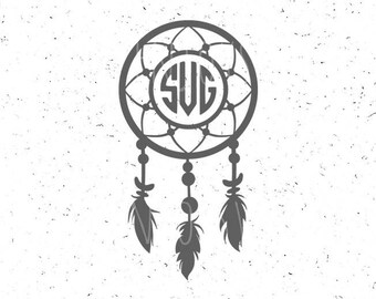 Free Free 233 Dream Catcher Monogram Svg SVG PNG EPS DXF File