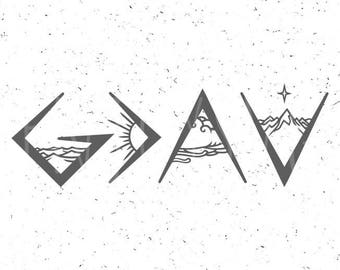God is Greater than the highs and lows svg God is Greater svg God SVG Christian SVG Religious SVG File Cricut Silhouette God Cut File