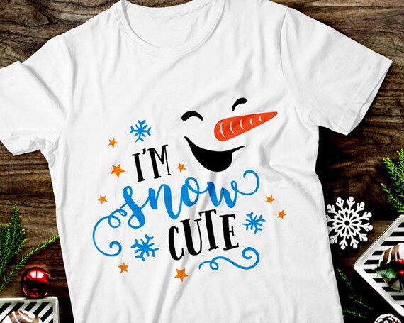 Download Cute Snowman Svg I M Snow Cute Svg Snowman Svg Christmas Etsy