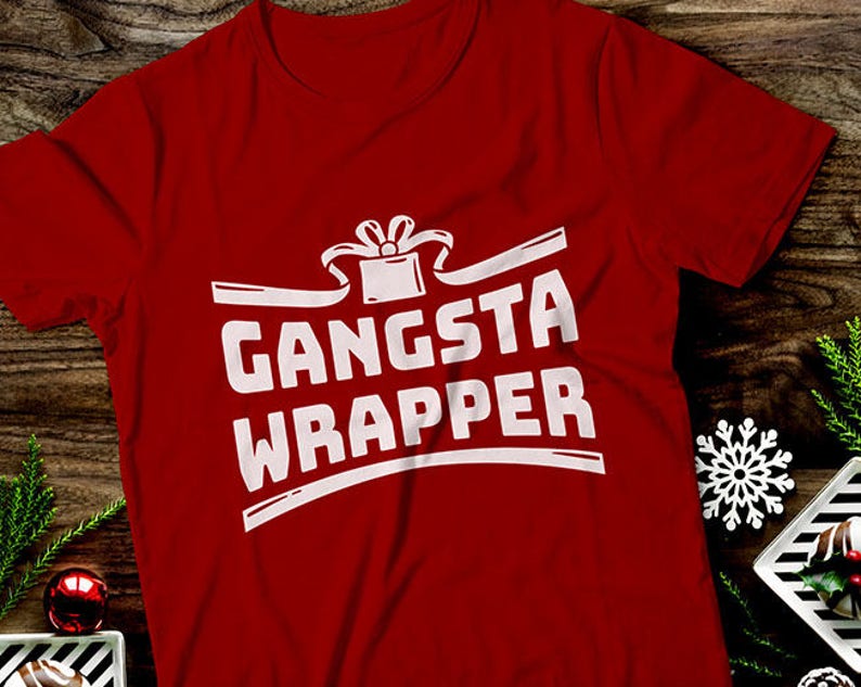 Download Gangsta Wrapper svg Gangsta Wrapper Christmas svg Gangster ...