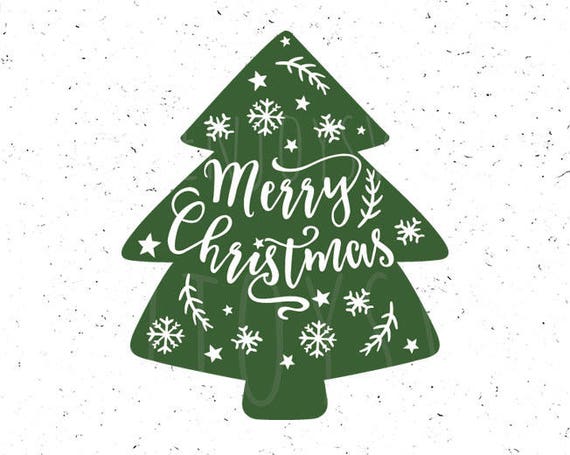 Download Merry Christmas Svg Christmas tree svg Merrry Christmas ...