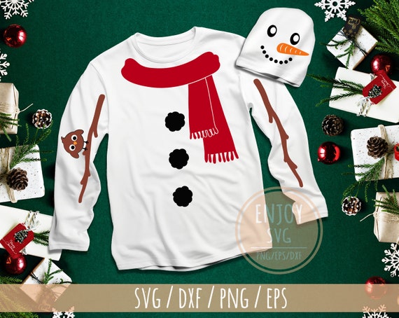 Christmas Snowman Costume Svg, Snowman Suit svg, Funny Snowman costume Cutting File, Christmas costume SVG, This is my Christmas Pijama svg