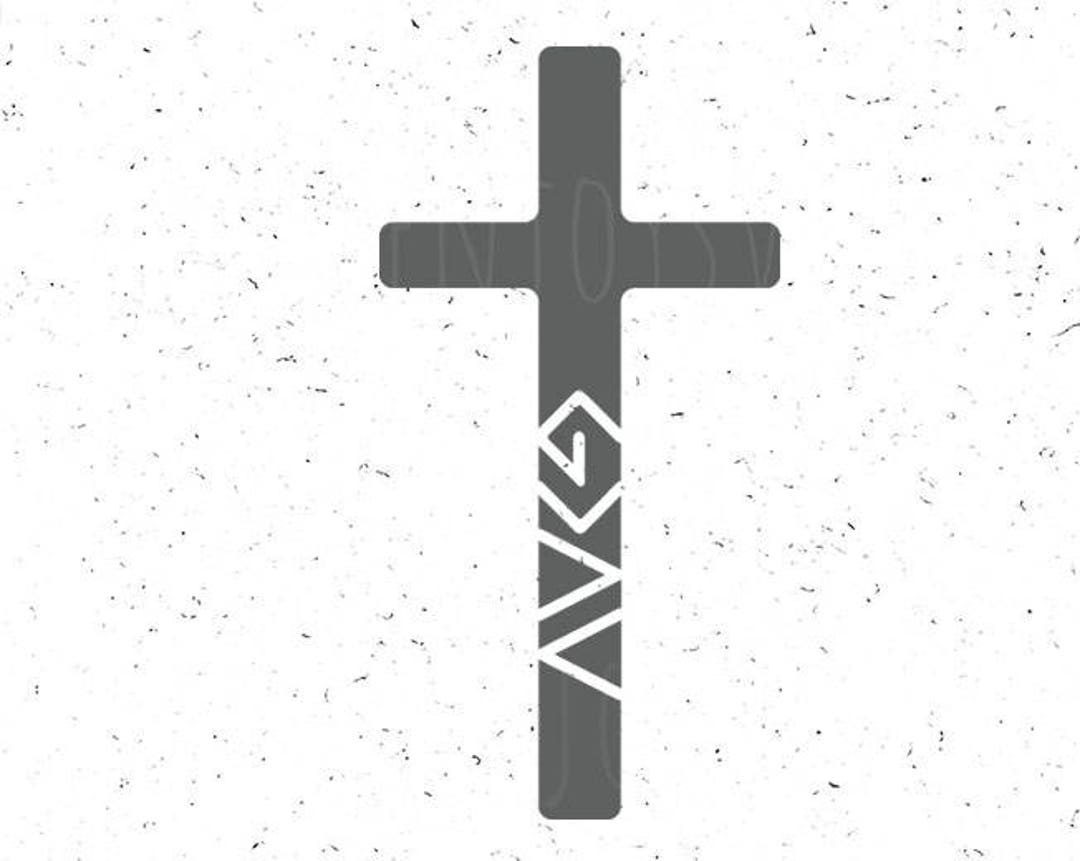 God is Greater Than the Highs and Lows Svg Cross Svg God is Greater Svg