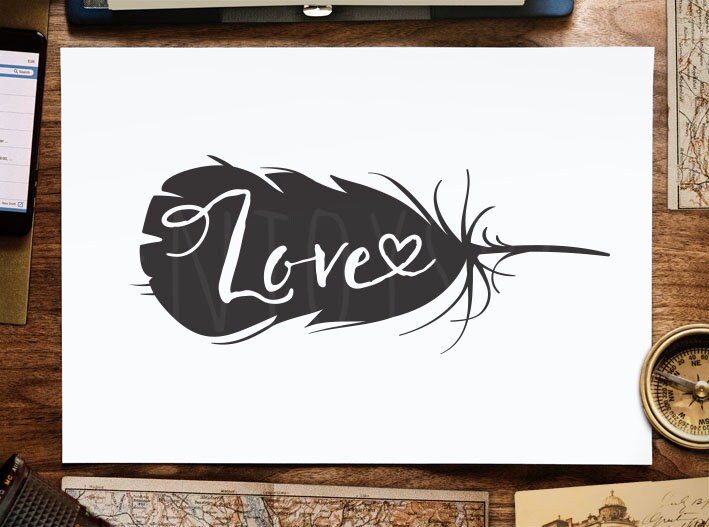 Download Feather Svg Love Svg Feathers Svg Wild One Svg Wild And Etsy
