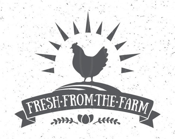 Download Fresh From The Farm Svg Farm Svg Chicken Svg Farming Svg Fresh Etsy