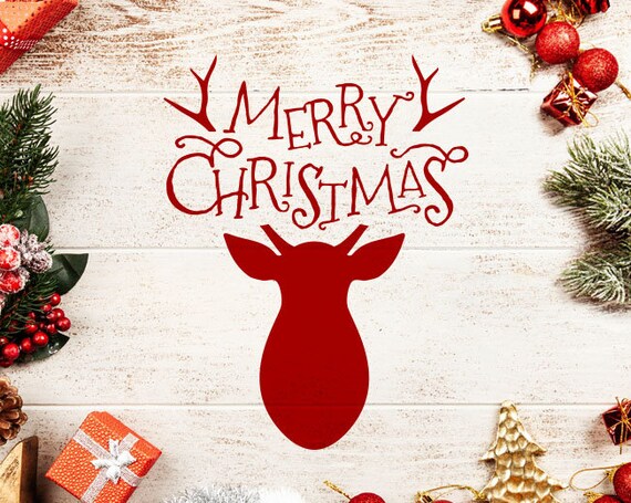 Download Christmas Svg Merry Christmas Svg Christmas Svg Files Etsy PSD Mockup Templates