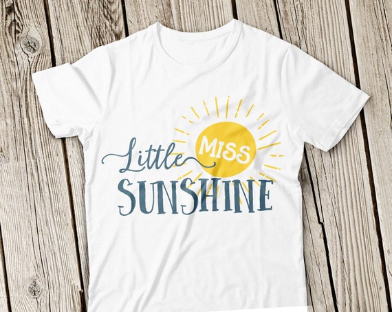 Little Miss Sunshine Svg Baby Girl Svg Sunshine Svg Cute Etsy