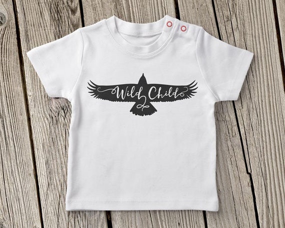 Wild Child Svg Eagle Svg Wild Child Svg File Baby Svg Eagle Etsy