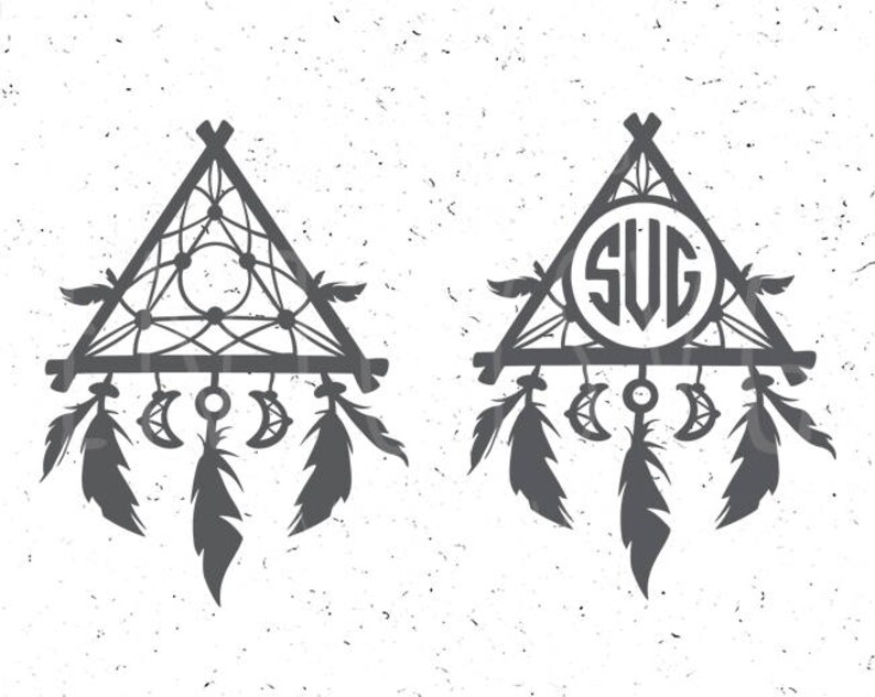 Download DREAM CATCHER svg Dreamcatcher svg Dreamcatcher Monogram ...