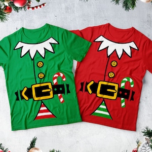 Disfraz de elfo navideño SVG, traje de elfo SVG, archivo de corte de disfraz de elfo, disfraz de elfo SVG, SVG de Navidad, SVG de elfo, disfraz de Navidad SVG, Cricut SVG