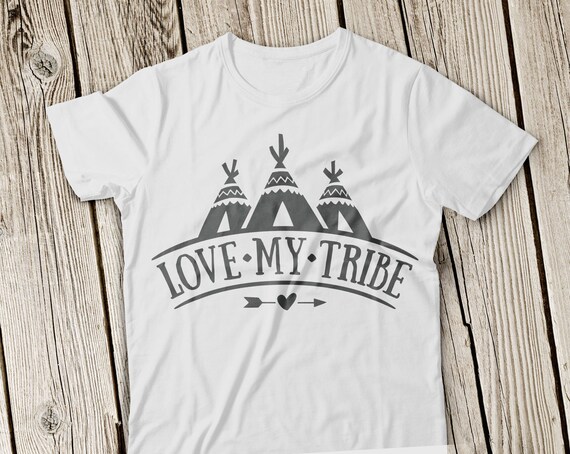 Download Love My Tribe SVG file Family svg Tribal svg file Family ...