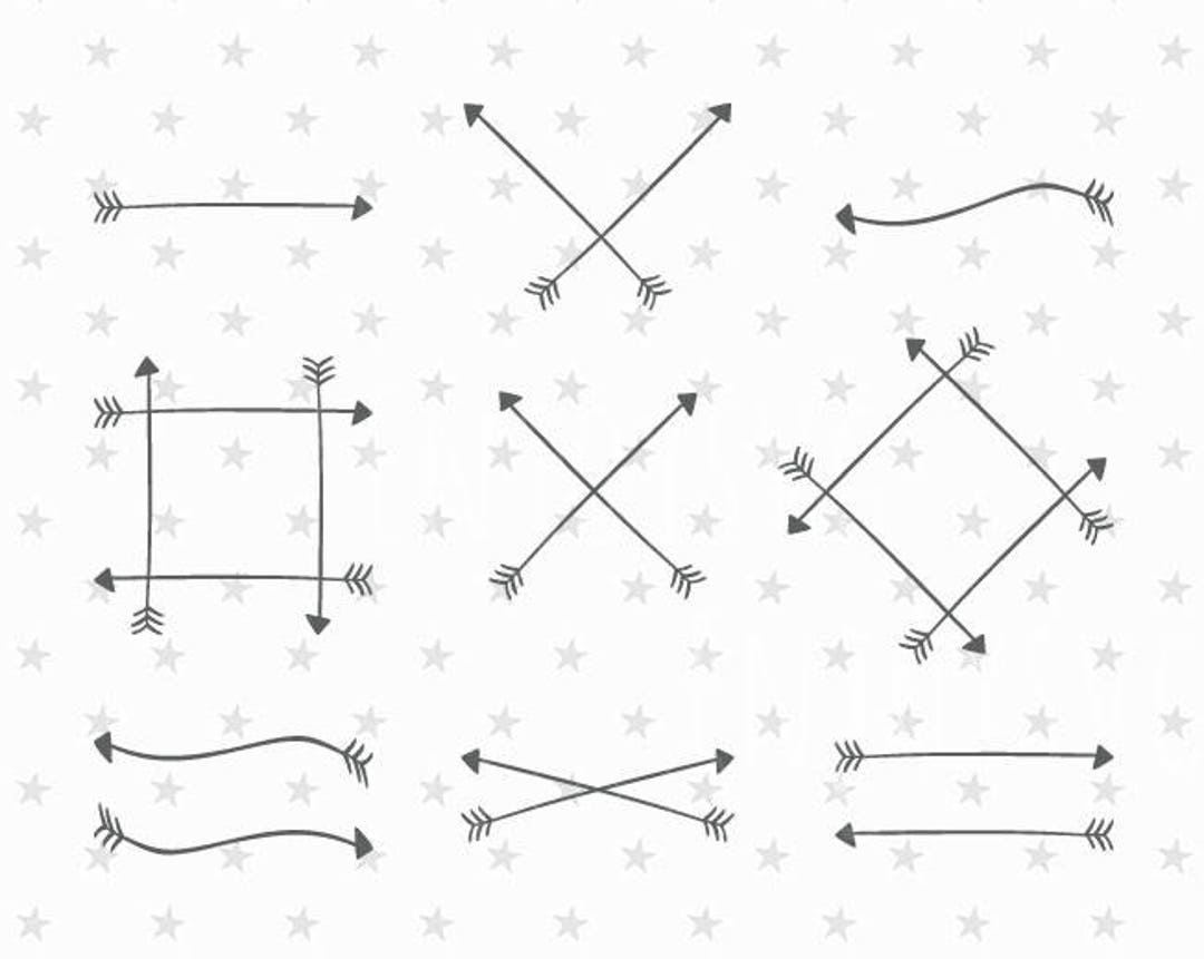 Arrow Svg File Arrow Svg Arrow Decorative Svg File Arrow Etsy