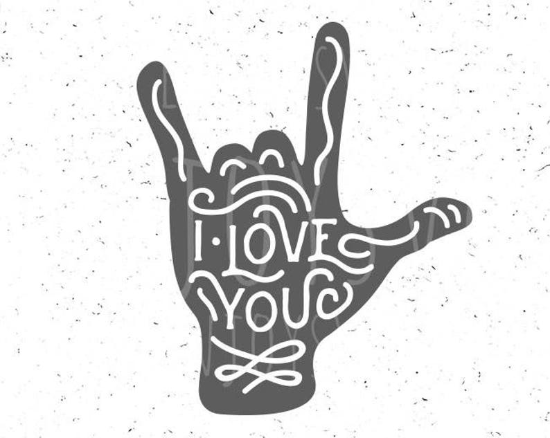 Download I Love you svg Boy Valentine svg Love hand sign svg Love ...