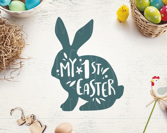 Download Easter svg Easter bunny svg My First Easter svg Happy ...