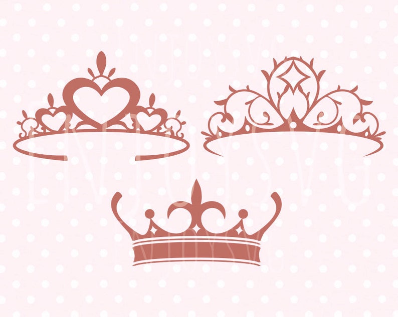 Free Free 176 Silhouette Princess Crown Svg SVG PNG EPS DXF File