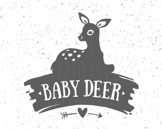 Download Baby Deer Svg Baby Deer Svg File Fawn Svg Little Deer Svg Etsy