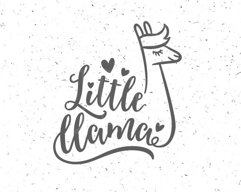 Download Little Llama svg Baby Llama svg Funny Llama SVG Cut ...