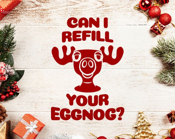Christmas Vacation Moose Cup Clipart