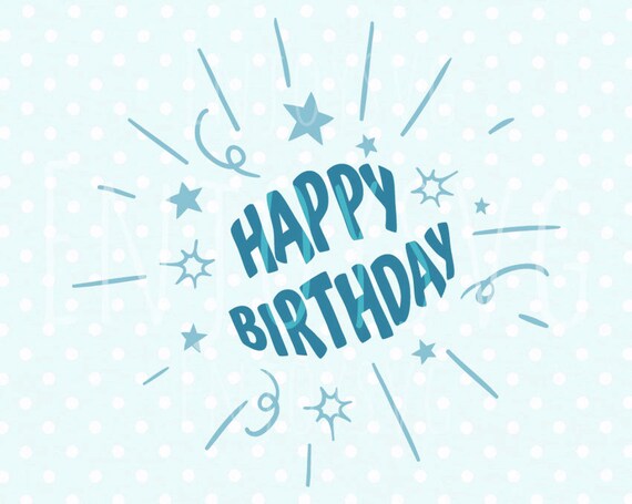 Download Happy Birthday SVG Cut file Cricut Baby Svg cut file | Etsy