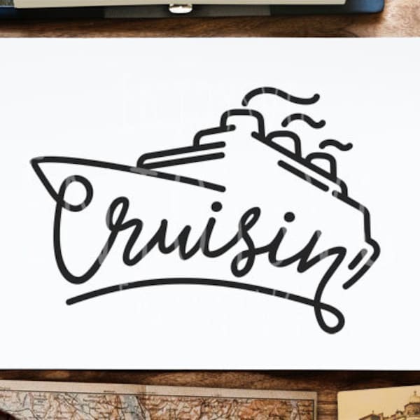 Cruising svg, Family trip svg, Family Cruise Svg, Cruisin'  Svg, Cruise Svg, Family trip svg file, Ship Svg, Cricut, Silhouette file dxf png