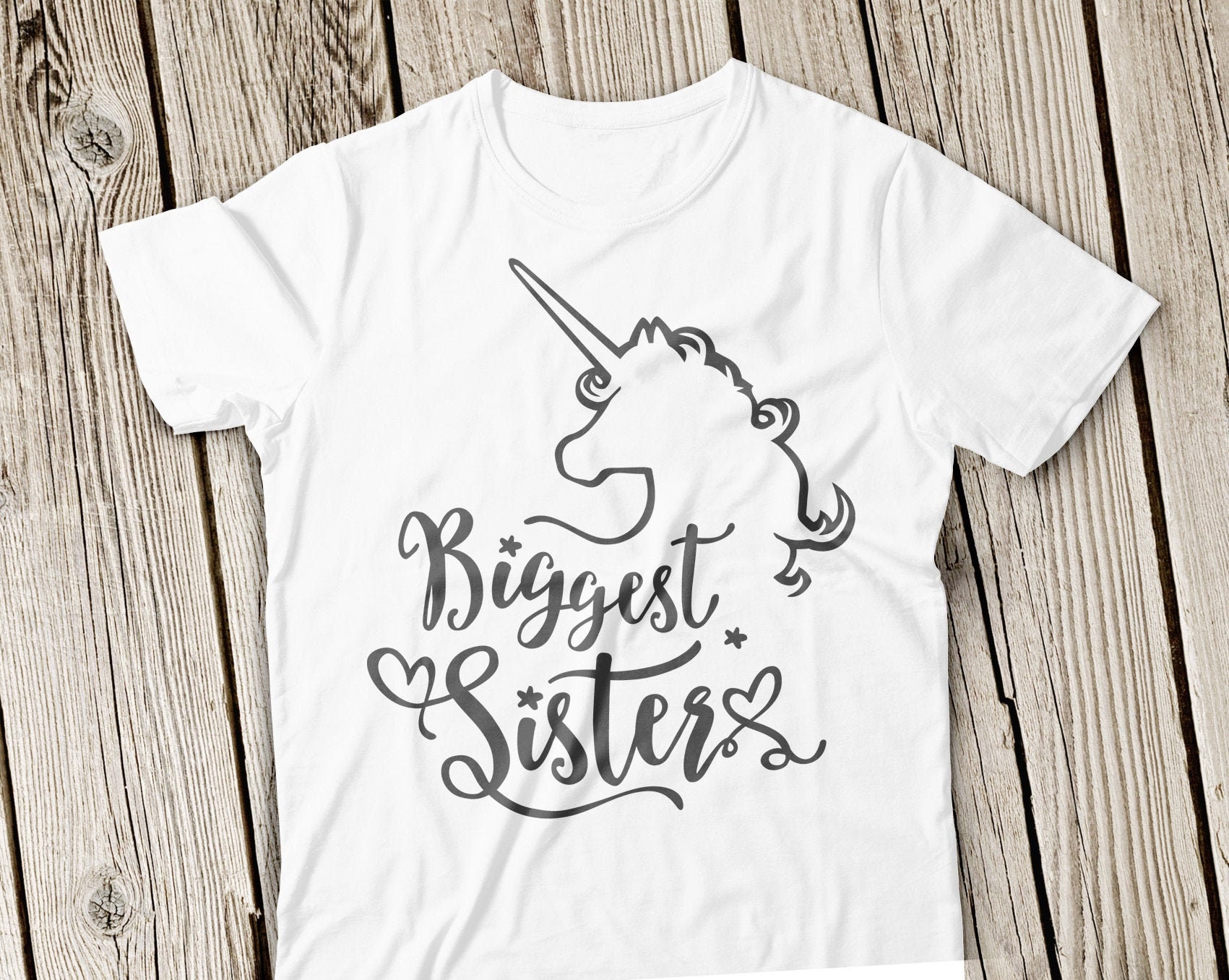 Biggest Sister SVG Unicorn Svg Biggest Sister Unicorn Svg Big - Etsy