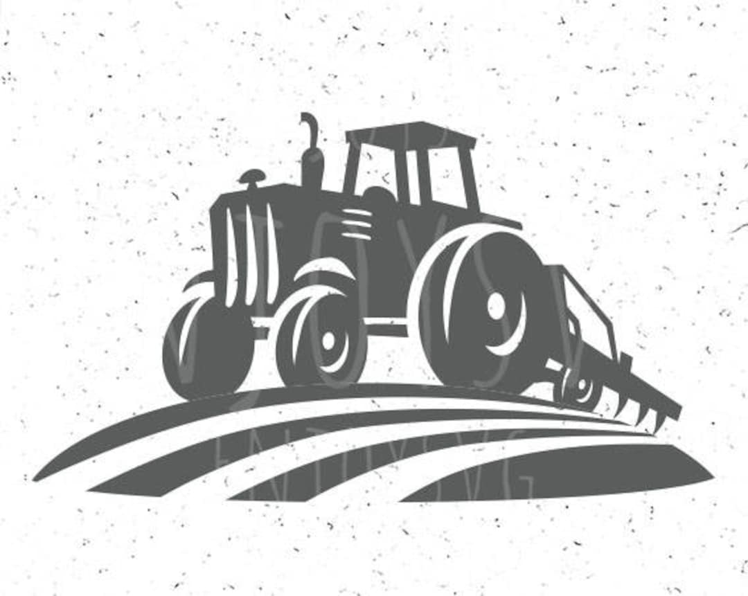 Farm SVG Tractor Svg Farm Tractor Svg Farm Family Svg Farmer Svg File