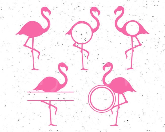 Download Flamingo Monograms Svg Flamingo Svg Flamingo Monograms Svg Etsy