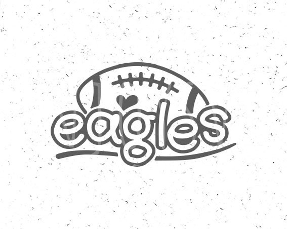 Eagles Svg Eagles Football Svg Eagles Team Svgeagles Etsy