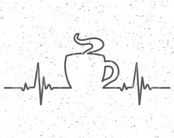Download Coffee svg Coffee heartbeat line svg Coffee Mug svg Coffee ...