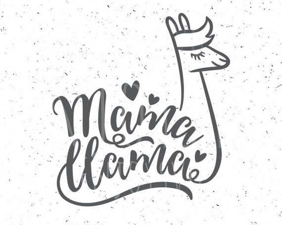 Download Mama Llama svg Mama llama svg file Llama svg Mothers day ...