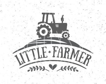 Littlle Farmer SVG Farm SVG Baby SVG gospodarstwo Boy SVG Farm SVG kraj gospodarstwo dziewczyna SVG traktor SVG pliku traktor SVG gospodarstwo plik rodziny SVG