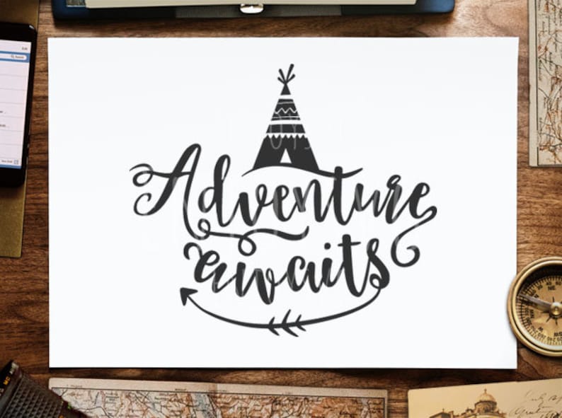 Download Adventure awaits svg Teepee SVG File Teepee SVG Camper svg ...