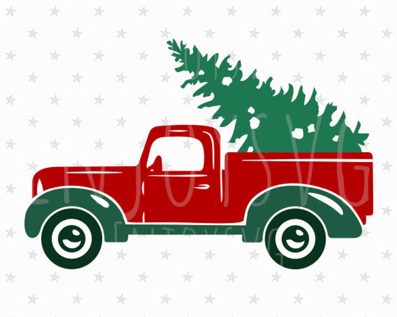 Christmas Truck SVG Christmas Truck SVG Svg Truck Svg Etsy