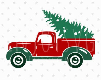 Christmas truck SVG Christmas truck SVG svg Truck svg Christmas tree svg Christmas SVG Truck svg file Christmas Svg file Cut File Silhouette