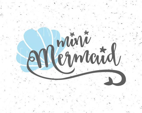 Download Mini Mermaid SVG file Little Mermaid SVG Mini Mermaid svg ...