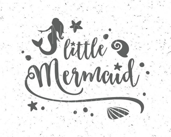 Download Little Mermaid Svg File Little Mermaid Svg Mermaid Svg Baby Etsy