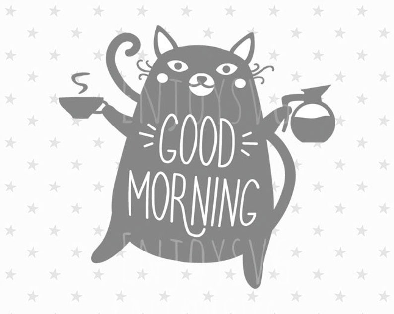 Download Coffee svg Good Morning svg Coffee svg file Cat svg Coffee ...