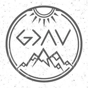 God is Greater than the highs and lows svg God is Greater svg God SVG Christian SVG Religious SVG Mountain Svg Sun svg silhouette God Svg