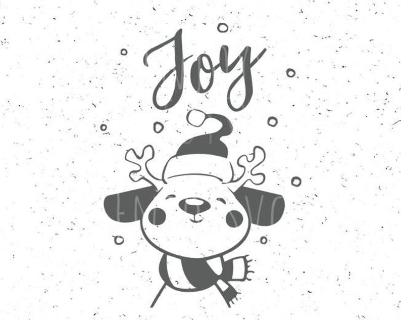 Download Deer svg Christmas deer SVG Joy svg Cute deer svg ...