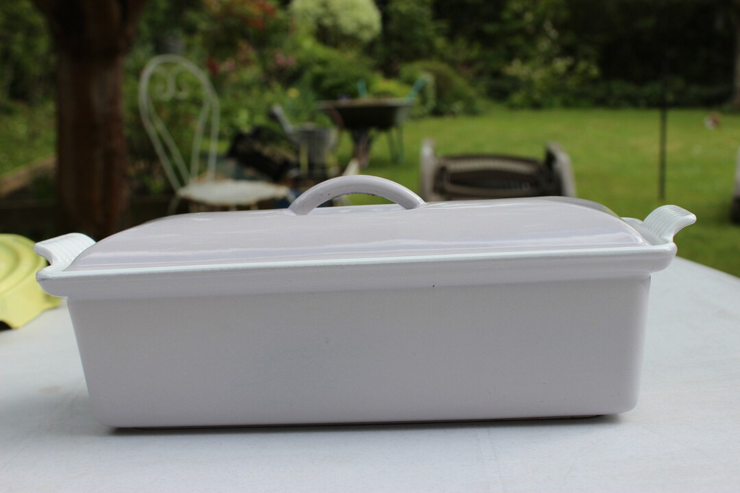 Le Creuset Enamelled Cast Iron Terrine, Model 32, Orange, 60s