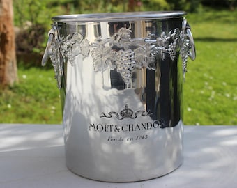 Vintage Seau à champagne Moët & Chandon vers 1960-70