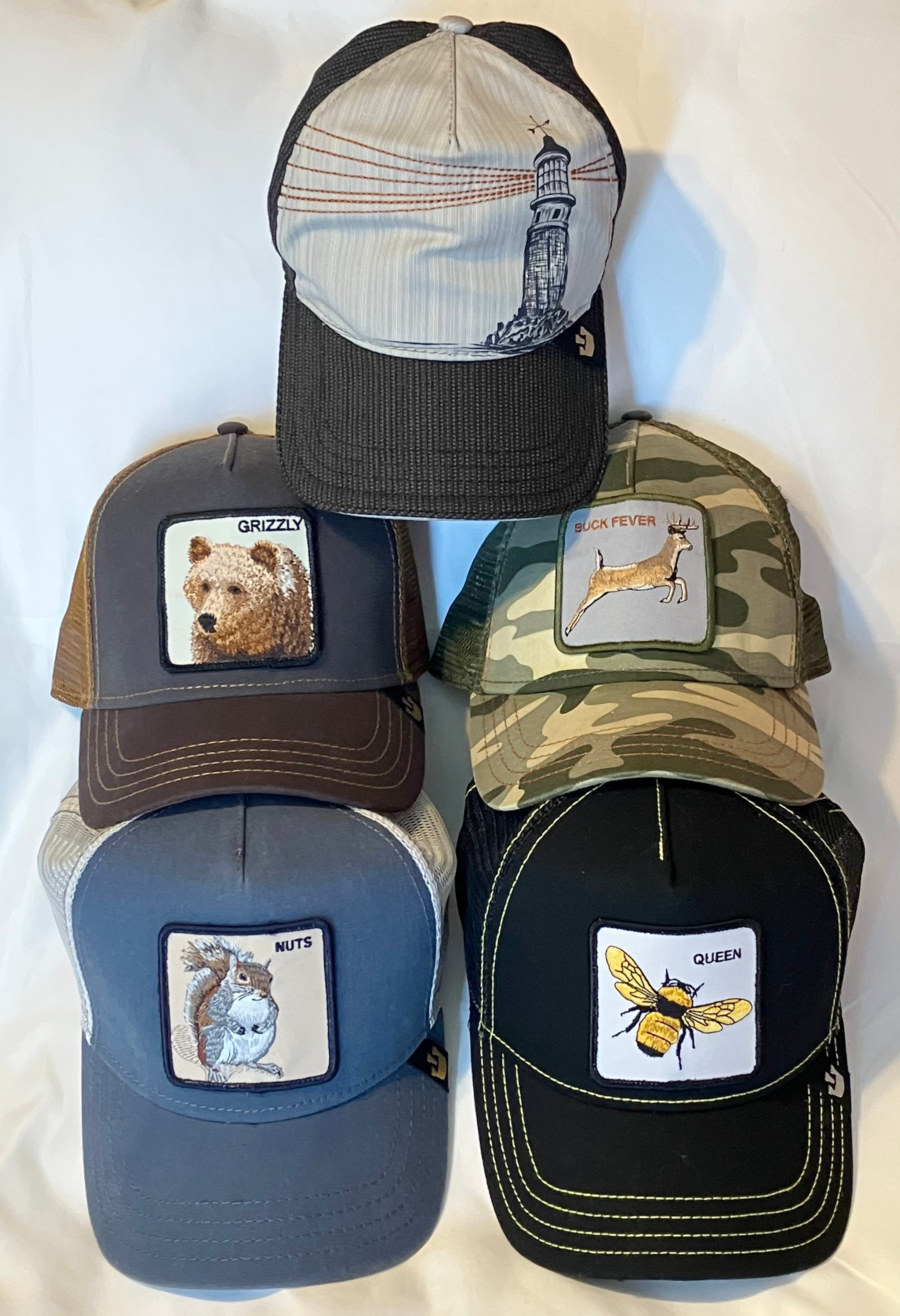 RARE Vintage Goorin Bros Collector Trucker Baseball Cap Hat